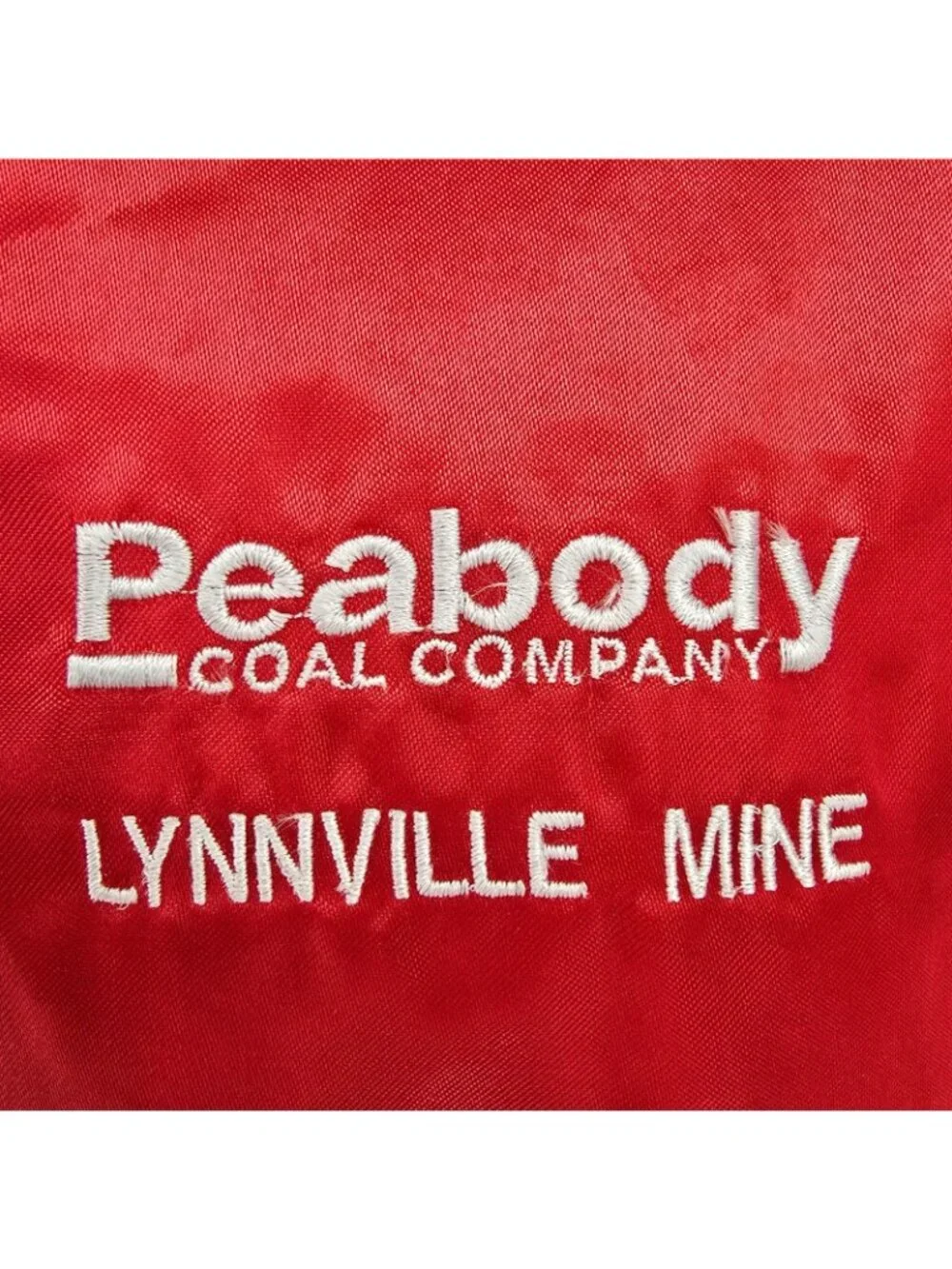 Vintage 1990s Sportsmaster Peabody Coal Company Lynnville Mine Jacket (XXL) - Picture 2 of 14